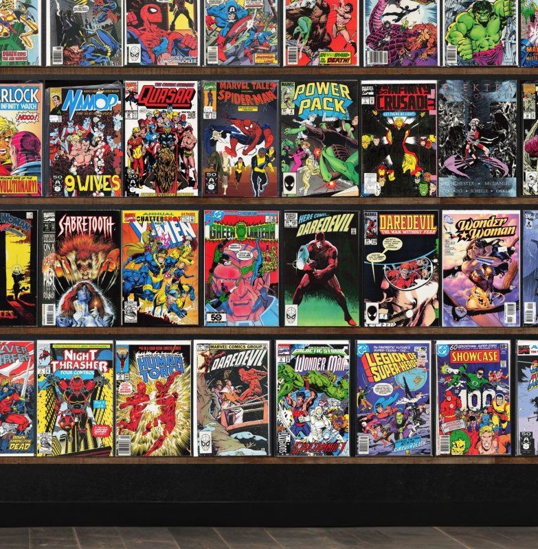 Huge Lot 150+ Comics with Captain America, Silver Surfer & More!