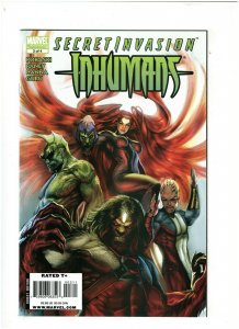 Secret Invasion: Inhumans #3 VF/NM 9.0 Marvel Comics 2008  