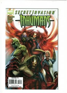Secret Invasion: Inhumans #3 VF/NM 9.0 Marvel Comics 2008