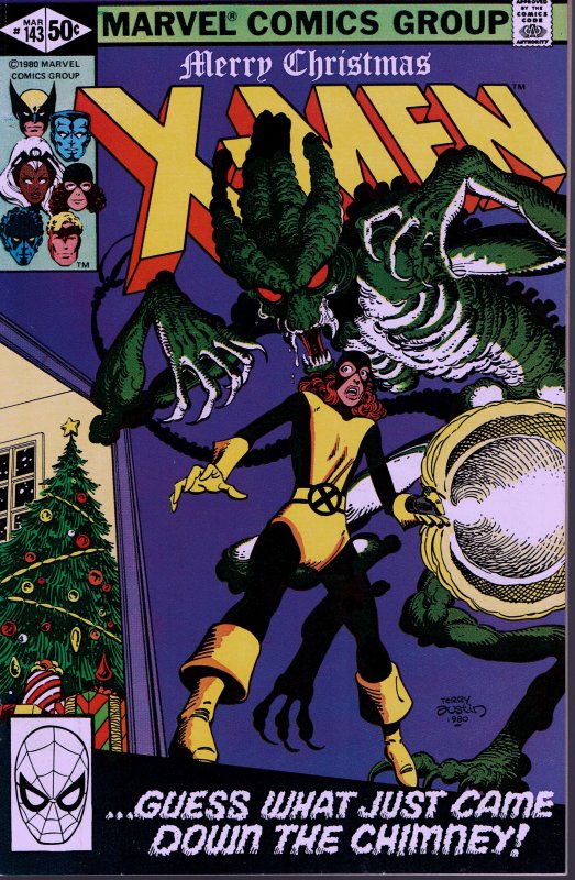 X-Men #143 - VF/NM - KEY - Christmas Issue