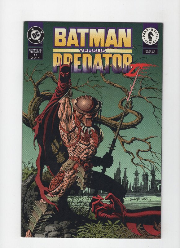 Batman vs Predator #2 and #3 (1994, DC Comics) 761941203638