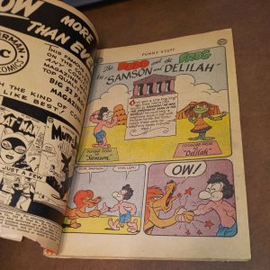 Funny Stuff 61 dc comics 1951 golden age dodo and frog funny animal batman 65 ad