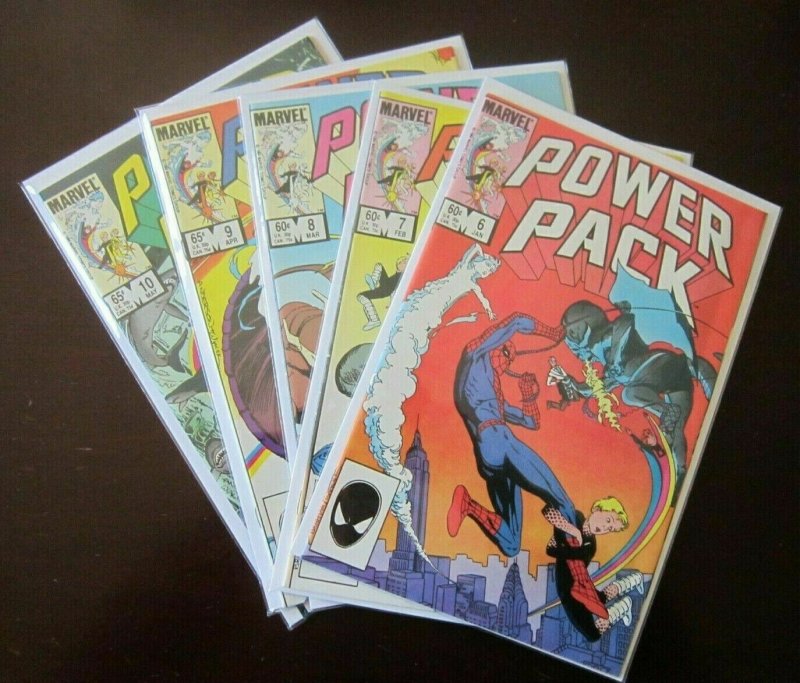 Power Pack comic lot from #1-58 + more 45 different books avg 7.0 (1984-90)