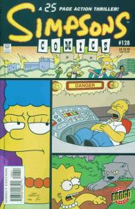 Simpsons Comics #128 VF/NM; Bongo | save on shipping - details inside