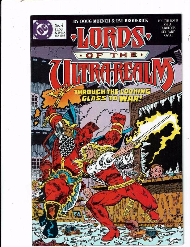 Lot of 8 Lords of the Ultra Realms DC Comic Books #1 2(2) 3(2) 4 5 6 BH53