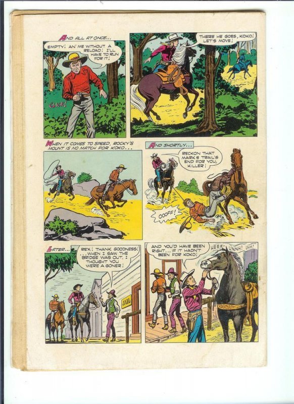 Rex Allen  #15 - Golden Age - Dec.-Feb. 1955 (Good+)