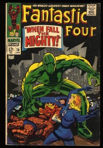 Fantastic Four #70 Jack Kirby Art!