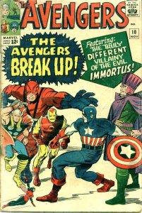 Avengers, The #10 FAIR ; Marvel | low grade comic 1st Immortus