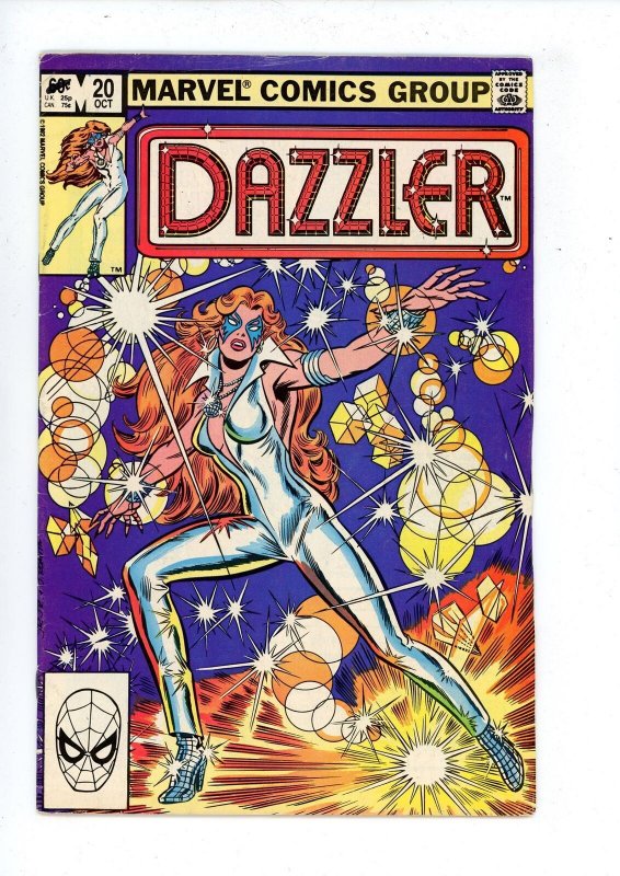 DAZZLER #20  (1982) MARVEL COMICS