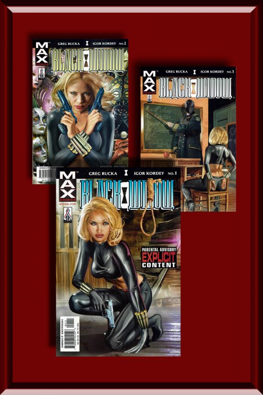 Black Widow: Pale Little Spider #1,2,3 Full Run Yelena Belova NM