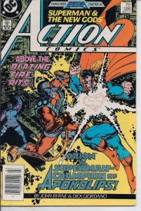 ACTION COMICS #586, FN+, Orion vs Superman, DC, 1938, more in store