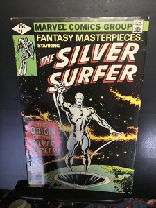 Fantasy Masterpieces #1 (1979) Giant-size, reprint Silver Surfer #1 wow! VG+