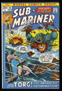 Sub-Mariner #55 VF+ 8.5 Marvel Comics