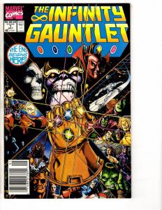 Infinity Gauntlet # 1 NM Marvel Comic Book Thanos Avengers Hulk Thor AntMan J225