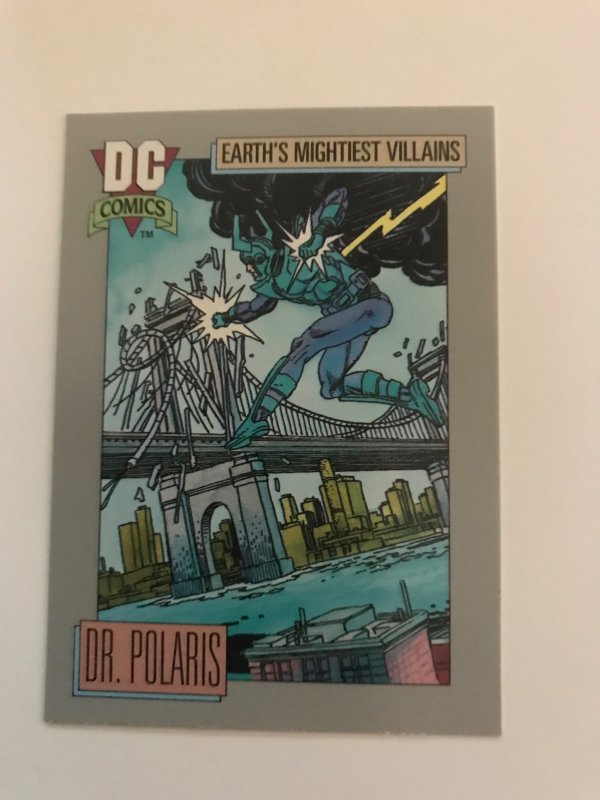 DR. POLARIS #93 card : 1992 DC Universe Series 1, NM/M, Impel; GL villain