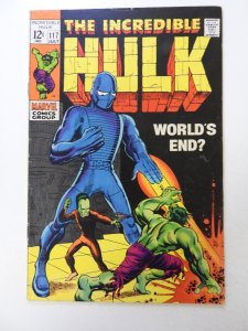 The Incredible Hulk #117 (1969) FN- condition