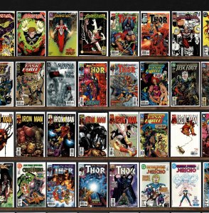 Huge Lot 140+ Comics with Darkstars, Iron Man, Thor & More!