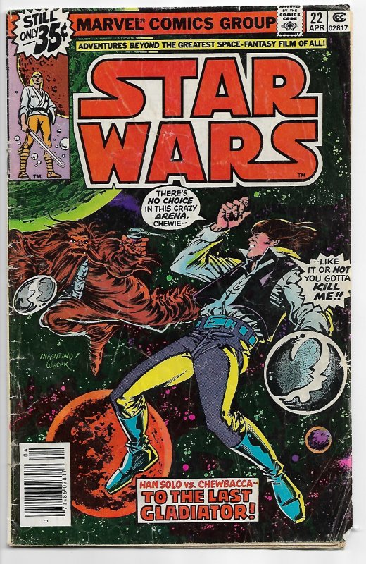 Star Wars #22 (1979) GD