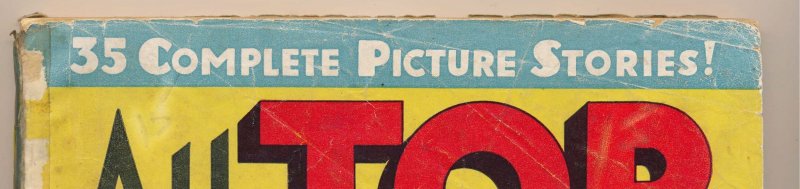 All Top (1944 William H. Wise) #1 GD Very Hard to Find