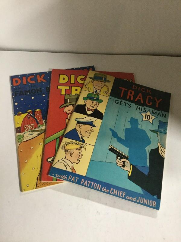 Dick Tracy Chicago Tribune Reprints 4 6 9 Oversized B16