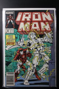 Iron Man #221 Newsstand Edition (1987)
