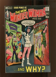 WONDER WOMAN #191 (7.0) AND WHY! 1970