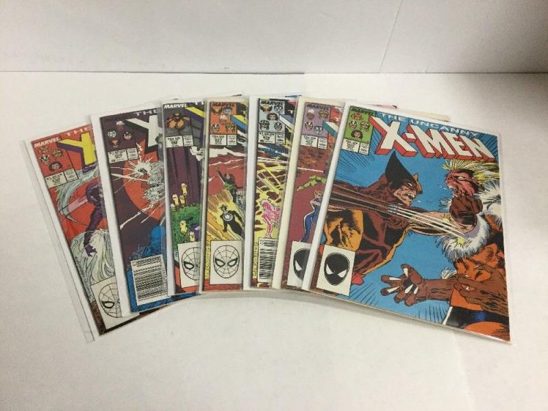 Uncanny X-Men 222 225-300 Vf-Nm Very Fine-Near Mint Marvel Comics