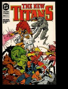 Lot Of 12 New Titans DC Comics # 56 57 58 59 60 61 63 64 65 66 67 68 Batman JF7