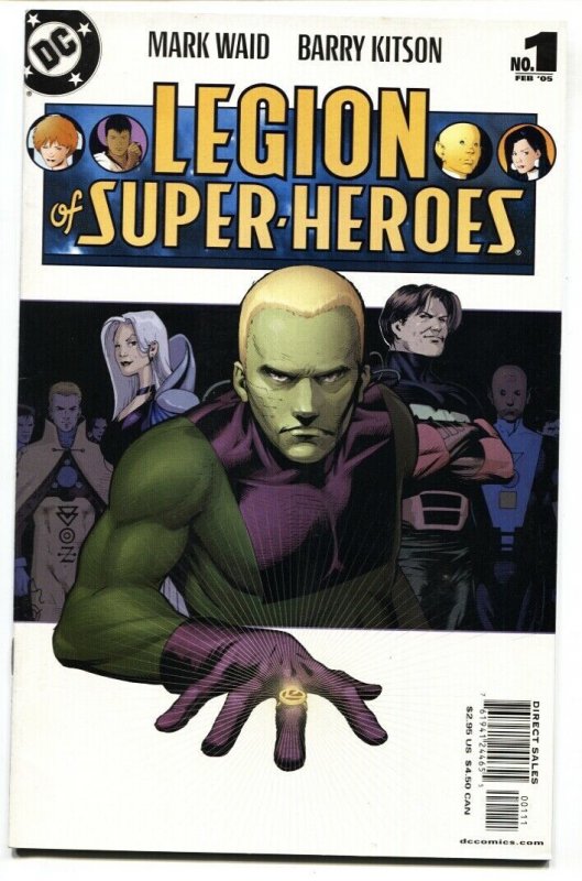 Legion of Super-Heroes #1 2005 DC first issue NM-