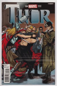 Thor #4 Variant Cover (2015) Thor