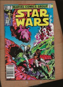 STAR WARS #59 NEWSSTAND UPC CODE  MARVEL 