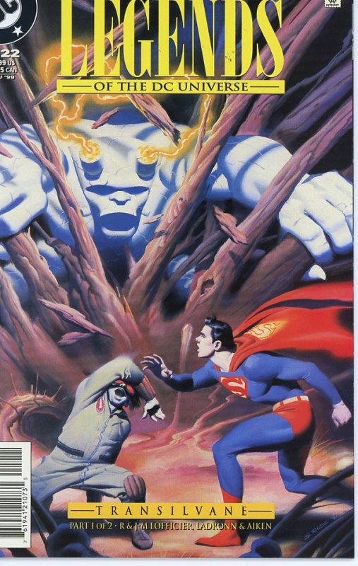 Legends of the DC Universe 22, 23  Superman 2 parter! Covers by Steve Rude!