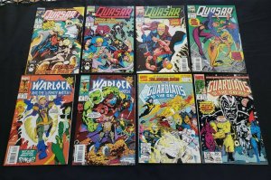 MARVEL COSMIC 8PC (FN/VF) QUASAR, WARLOCK, GUARDIANS OF THE GALAXY 1991-93