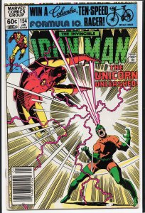 Iron Man #154 (1982) Iron Man