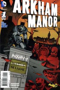 Arkham Manor   #1, NM- (Stock photo)