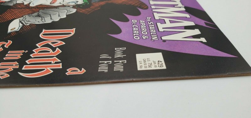 Batman #429 Death In The Family   Joker   Robin  DC Comic Book 1981