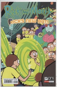 RICK and MORTY RICK'S NEW HAT #5 B, VF/NM, Grandpa, Oni Press, from Cartoon 2021