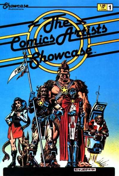 Comics Artists Showcase #1, NM- (Stock photo)
