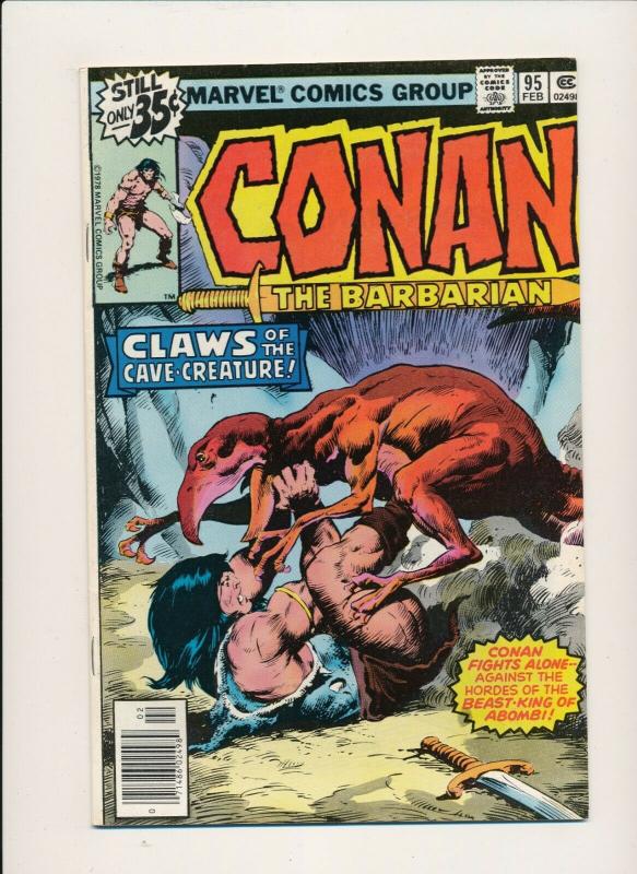 Marvel LOT OF 10-CONAN THE BARBARIAN #2, 91-95,104-107 G/VG (PJ117)