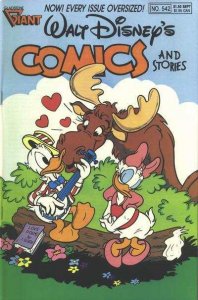 Walt Disney's Comics and Stories   #542, VF+ (Stock photo)