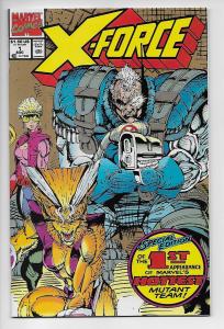 X-Force #1 - Gold Edition 2nd Printing Variant (Marvel, 1991) - VF/NM