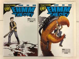 EHMM Theory #1 and 2 Comic Book Set Action Lab 2013