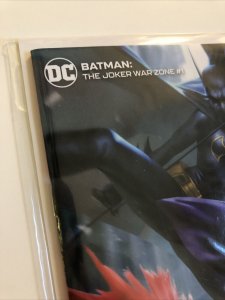 Batman Joker War Zone #1 Derrick Chew Variant (DC, 2020) Bagged Boarded 