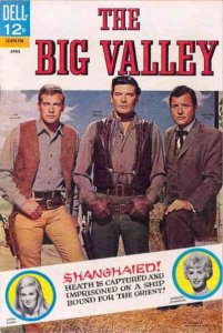 Big Valley, The #4 VG ; Dell | low grade comic Lee Majors Linda Evans