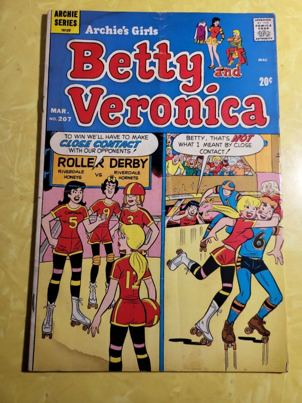 Archie's Girls Betty and Veronica #207 (1973)