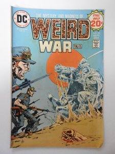 Weird War Tales #29 (1974) VG+ Condition  moisture stain