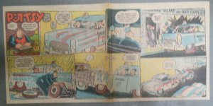 (7) Potsy the Cop Sundays by Jay Irving from 1959 Size: 7.5 x 15 inches Songs!