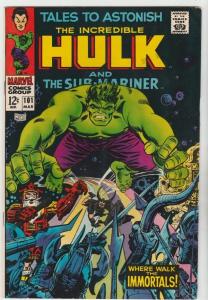 Tales to Astonish #101 Hulk Sub-Mariner strict VF/NM 9.0 High-Grade  Oregon