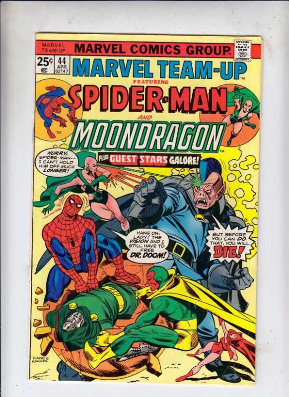 Marvel Team-Up #44 (Apr-76) FN/VF Mid-High-Grade Spider-Man