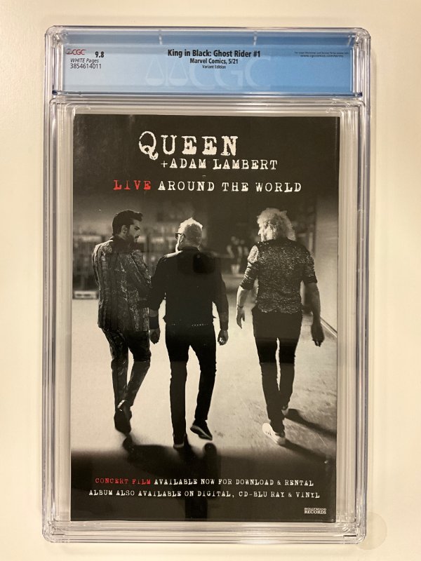 King In Black: Ghost Rider Bartel Cover (2021) CGC 9.8